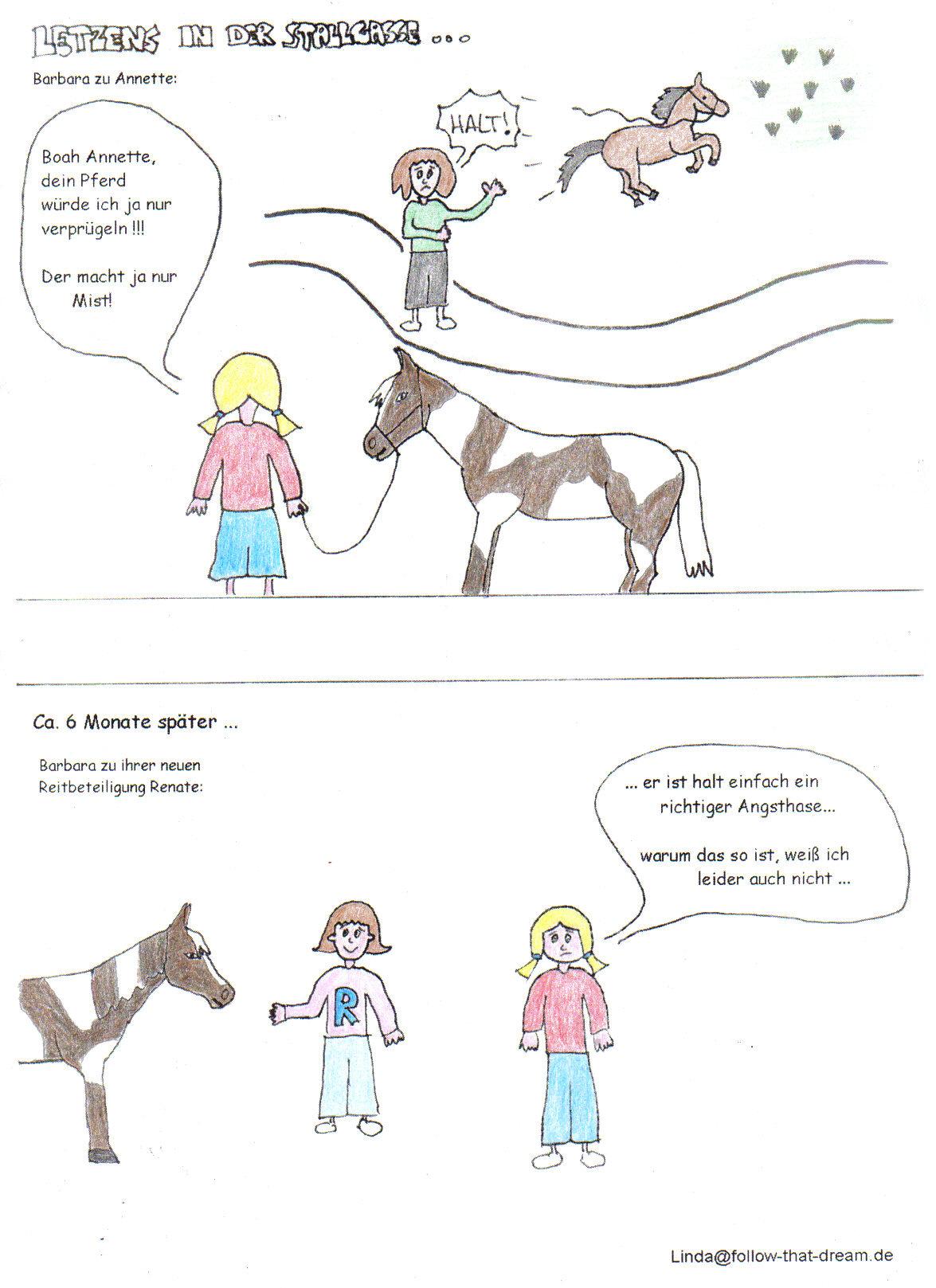Warum dein Pferd sich losreißt